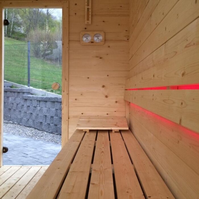 Sauna beczka qbik lux - obrazek 5